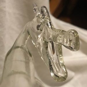 Casamigos Tequila Reposado 1L custom blown dragon pour empty bottle